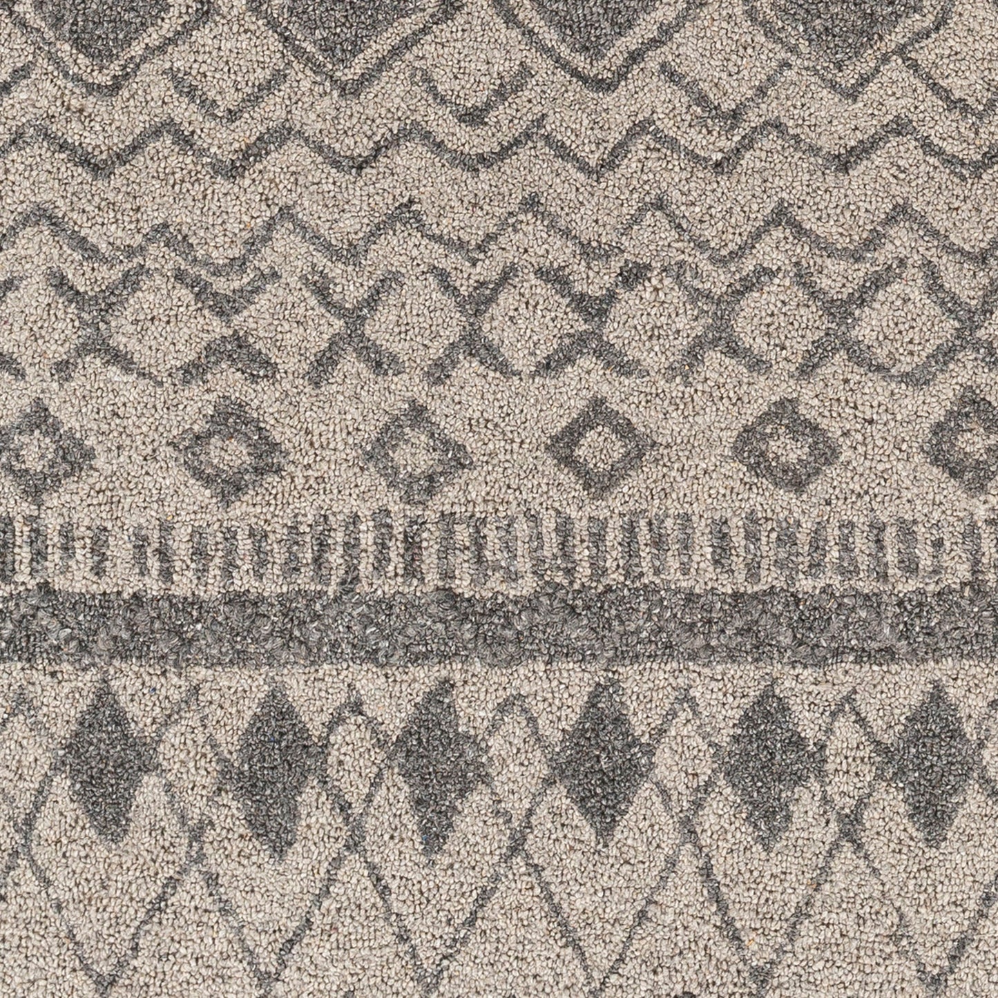 Alfombra de lana hecha a mano Newcastle NCS-2318 de 2,7 x 3,6 m