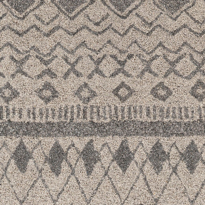 Alfombra de lana hecha a mano Newcastle NCS-2318 de 2,7 x 3,6 m