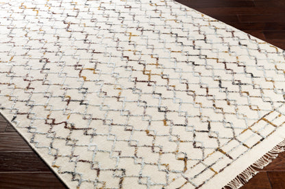 Nettie NET-1001 2' x 3' Handmade Wool Accent Rug