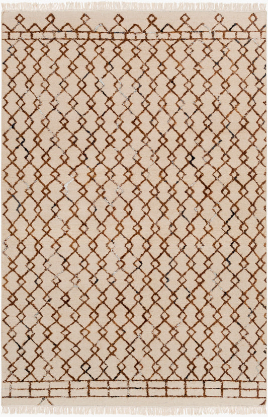 Nettie NET-1002 2' x 3' Handmade Wool Accent Rug