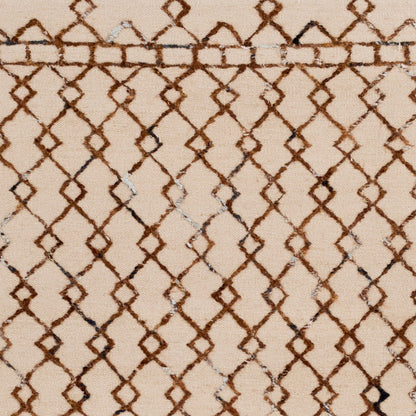 Nettie NET-1002 2' x 3' Handmade Wool Accent Rug