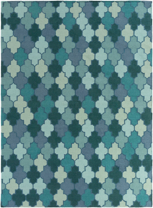 Nia NIA-7000 2' x 3' Handmade Wool Accent Rug