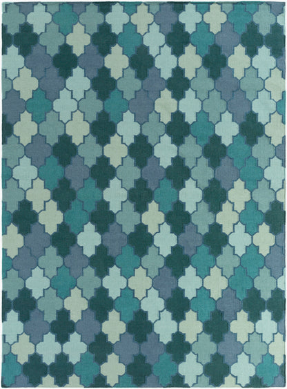 Nia NIA-7000 3' x 5' Handmade Wool Accent Rug