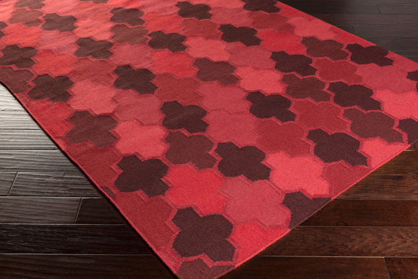 Nia NIA-7005 3' x 5' Handmade Wool Accent Rug