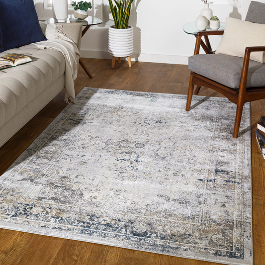 Alfombra tejida a máquina Norland NLD-2317 de 1,83 m x 2,74 m