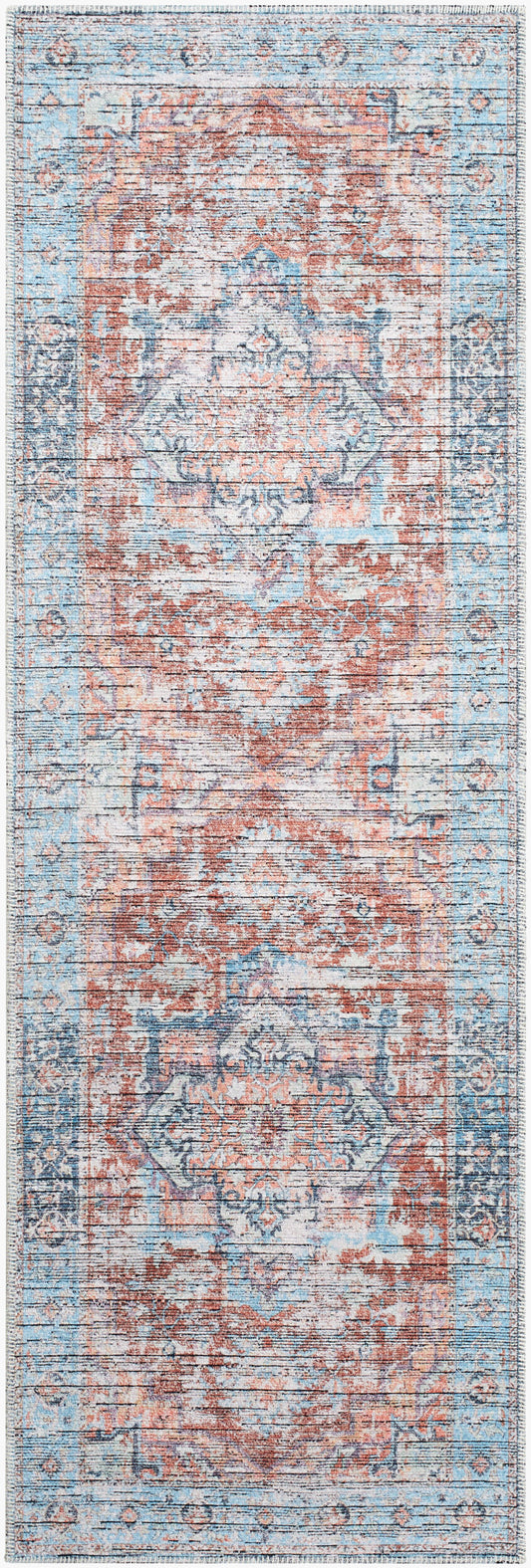 Nolita NLT-2302 7ft Runner Machine Woven Washable Runner Rug