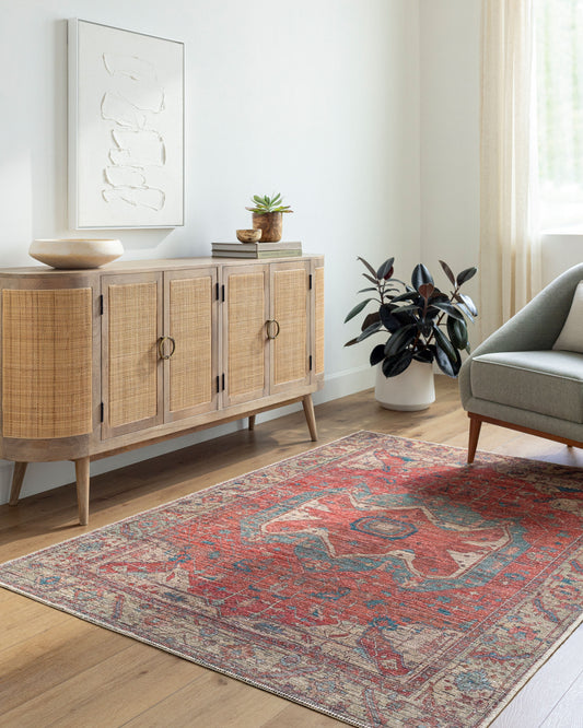 Nolita NLT-2303 8' x 10' Machine Woven Washable Area Rug