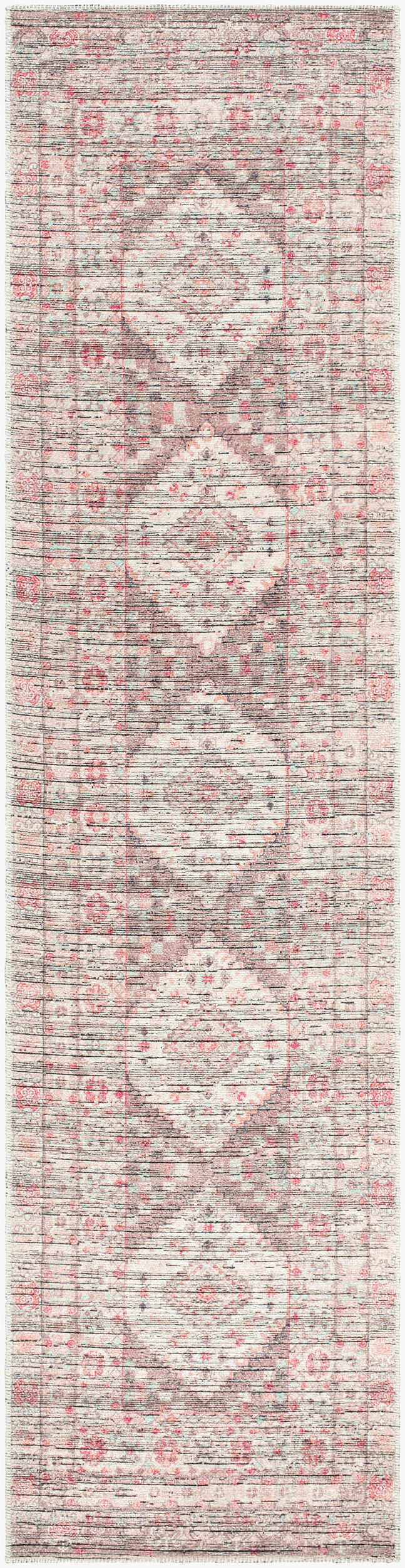 Nolita NLT-2304 10ft Runner Machine Woven Washable Runner Rug