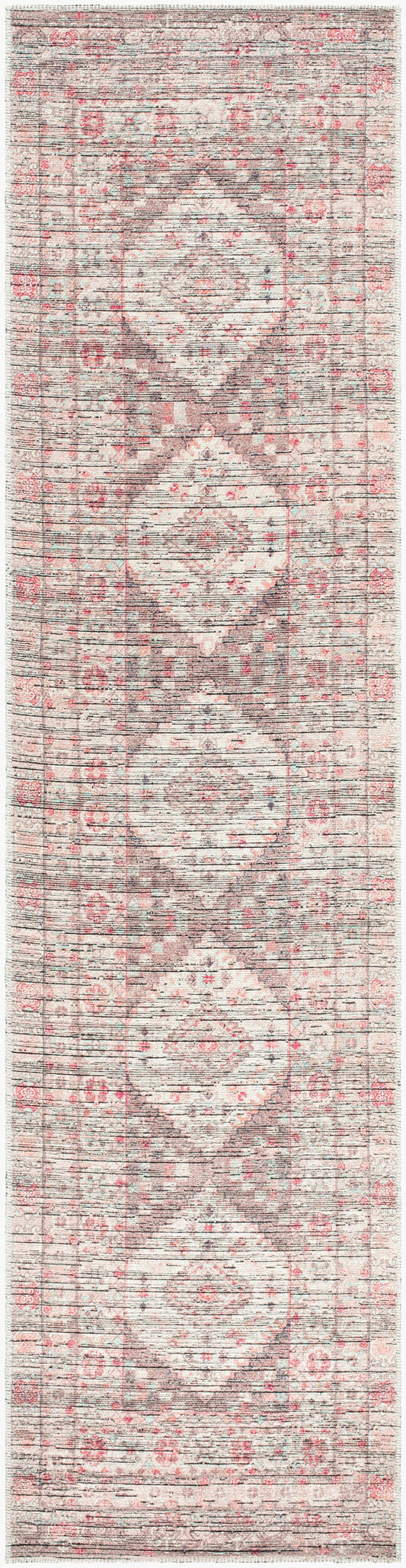 Nolita NLT-2304 10ft Runner Machine Woven Washable Runner Rug