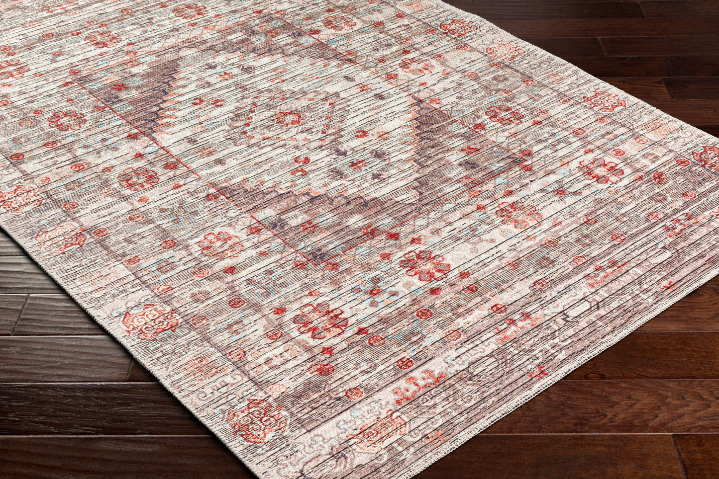Nolita NLT-2304 10ft Runner Machine Woven Washable Runner Rug