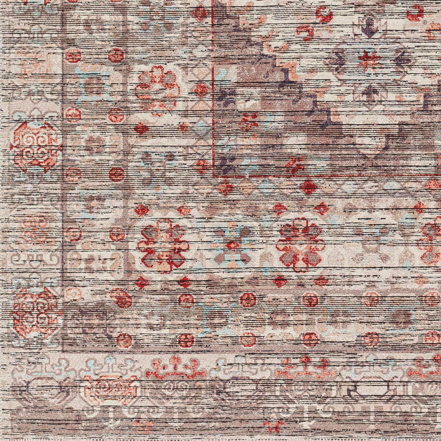 Nolita NLT-2304 10ft Runner Machine Woven Washable Runner Rug