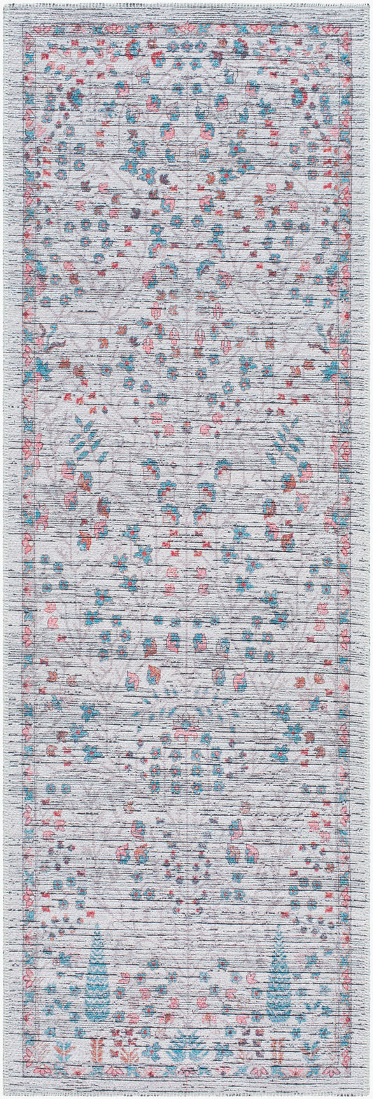 Nolita NLT-2306 7ft Runner Machine Woven Washable Runner Rug