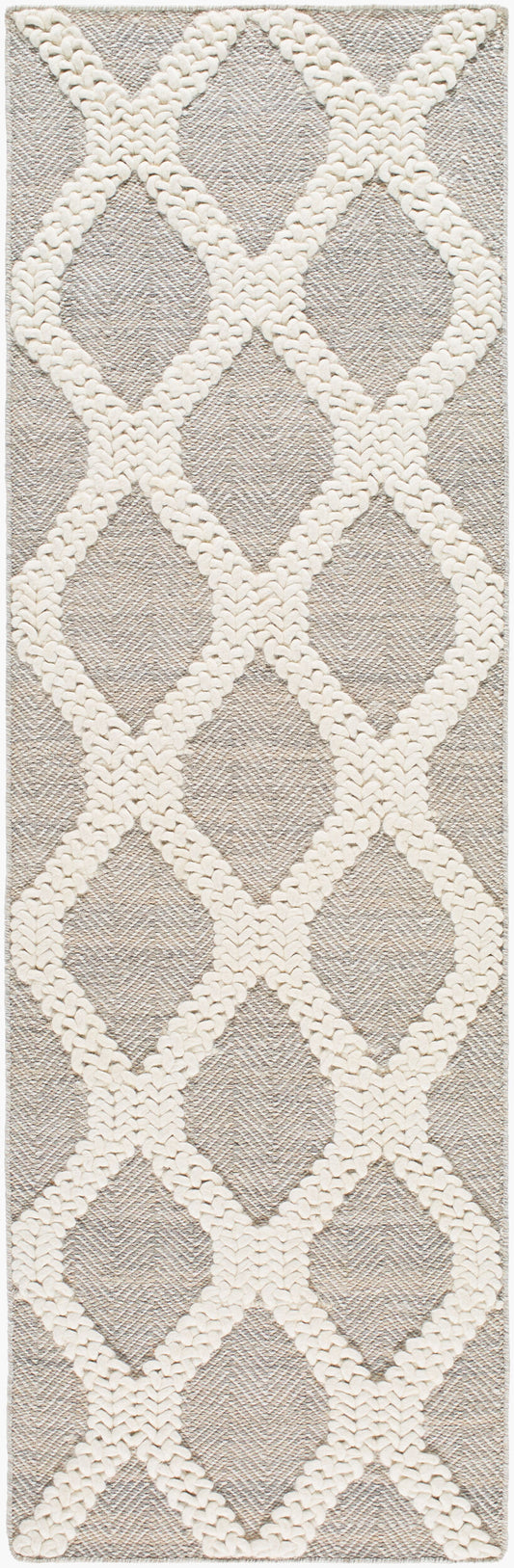 Nina NNA-2300 8ft Runner Handmade Recyled Runner Rug