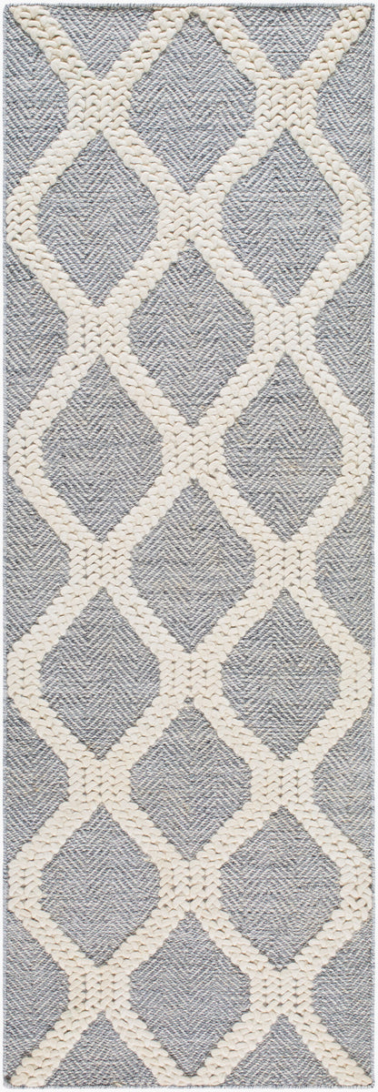 Nina NNA-2301 8ft Runner Handmade Recyled Runner Rug