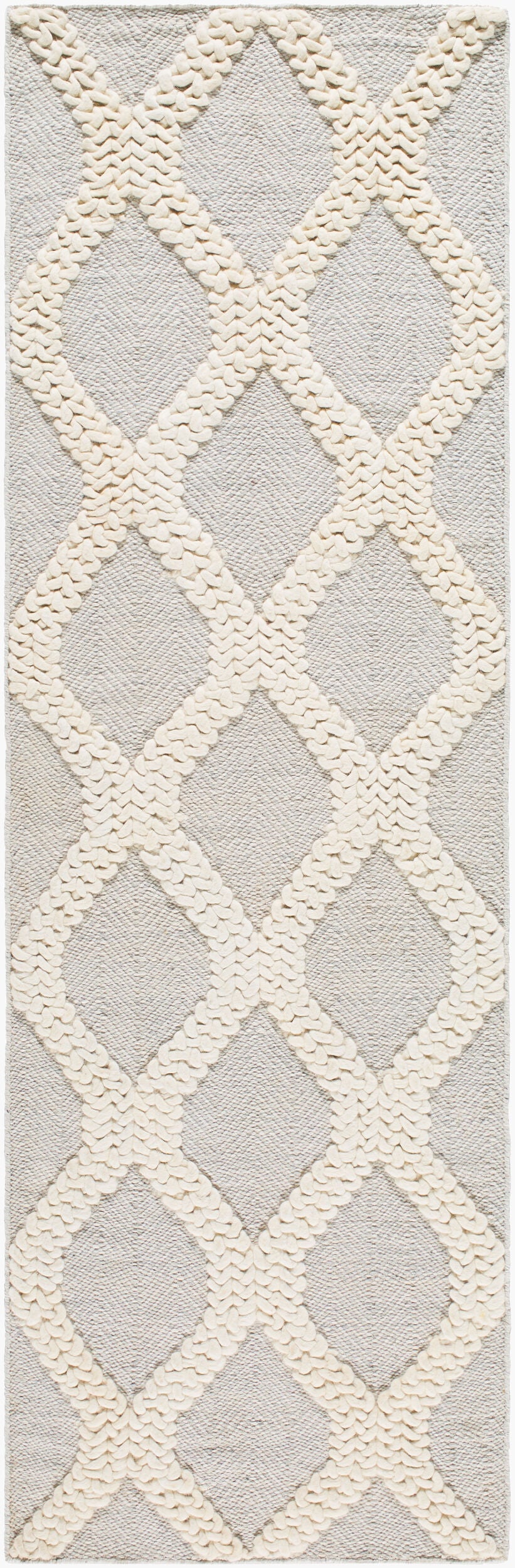 Nina NNA-2302 8ft Runner Handmade Recyled Runner Rug