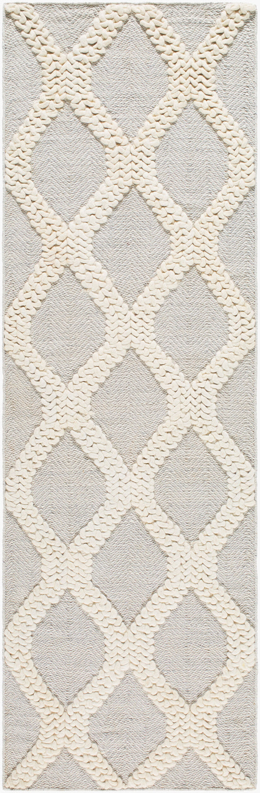 Nina NNA-2302 8ft Runner Handmade Recyled Runner Rug