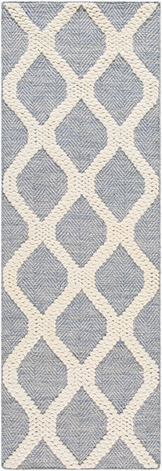 Nina NNA-2303 8ft Runner Handmade Recyled Runner Rug