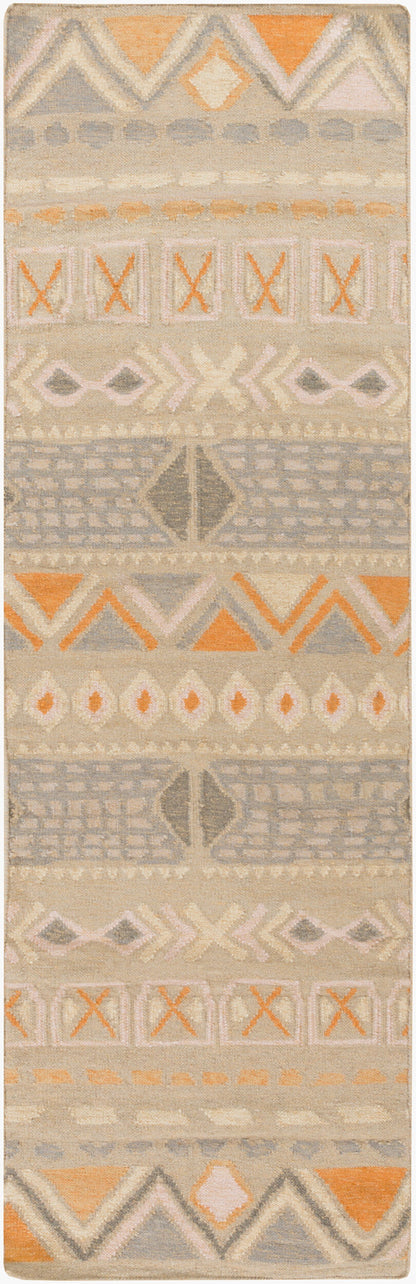 Nomad NOD-104 8ft Runner Handmade Wool Runner Rug
