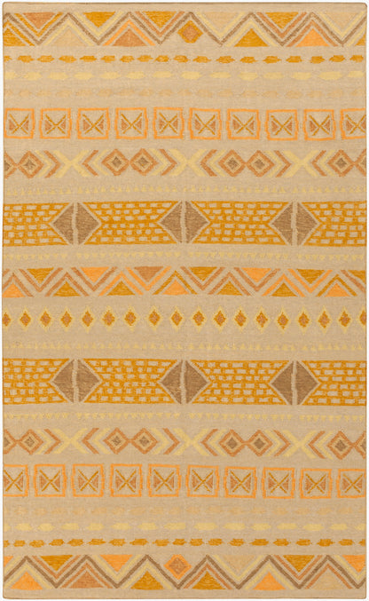 Alfombra de lana hecha a mano Nomad NOD-108 de 2,44 m x 3,34 m