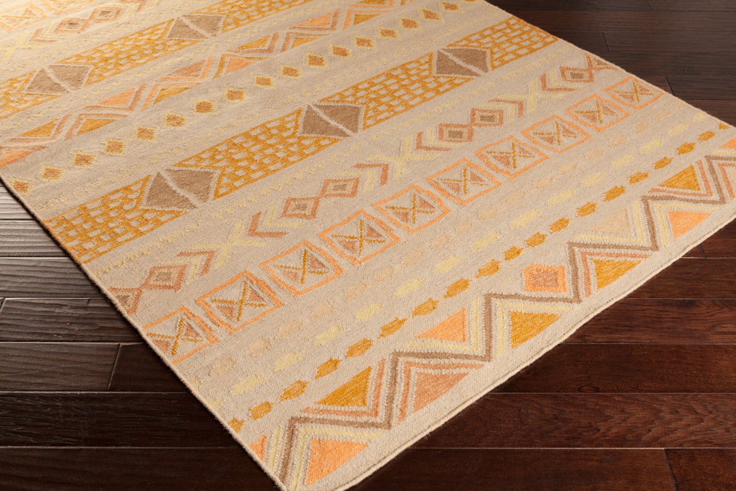 Alfombra de lana hecha a mano Nomad NOD-108 de 2,44 m x 3,34 m