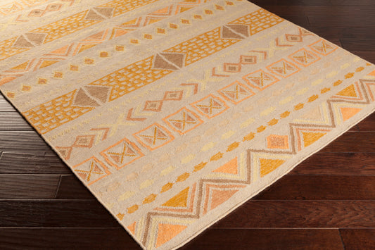 Alfombra de lana hecha a mano Nomad NOD-108 de 2,44 m x 3,34 m