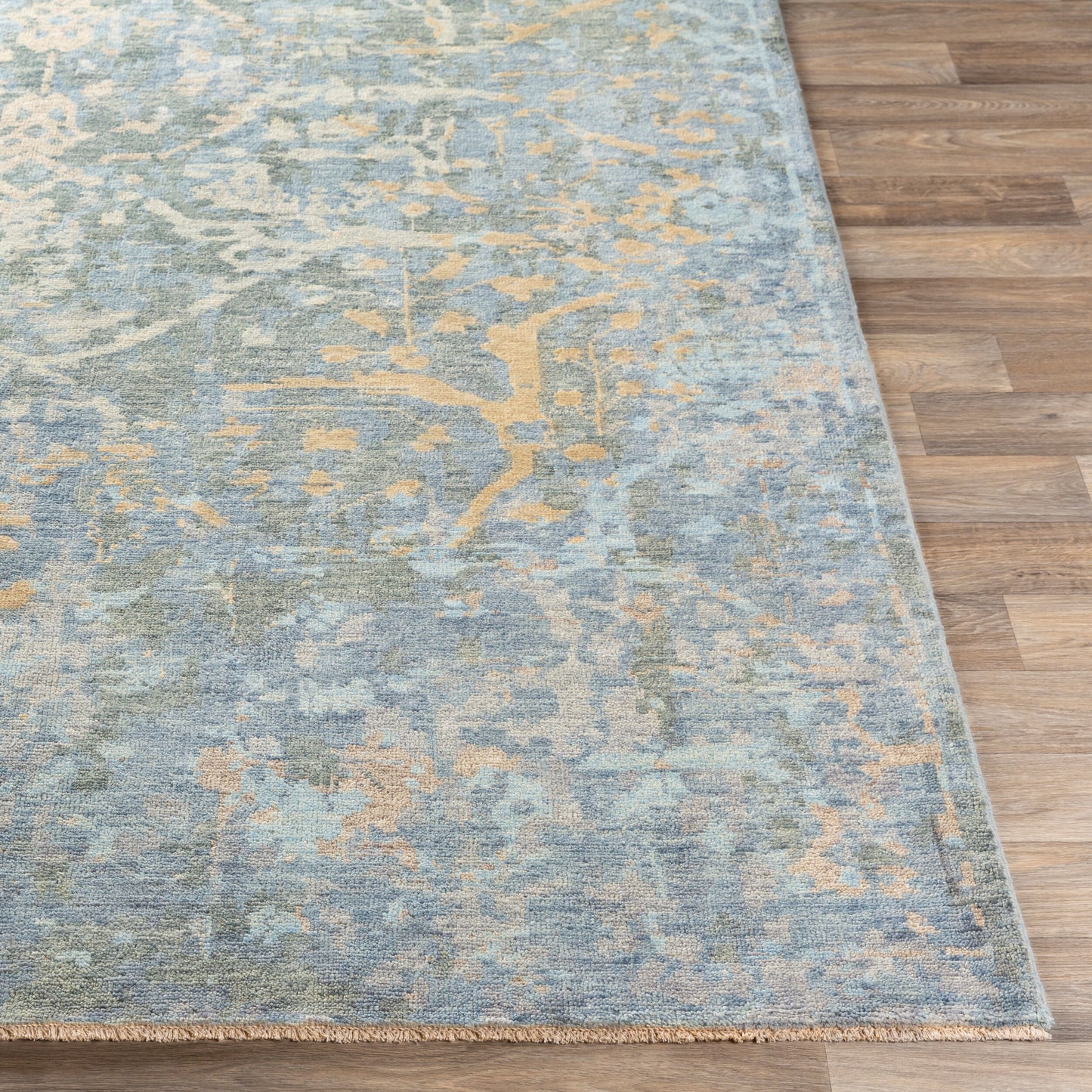 Normandy NOY-8005 4' x 6' Handmade Wool Area Rug