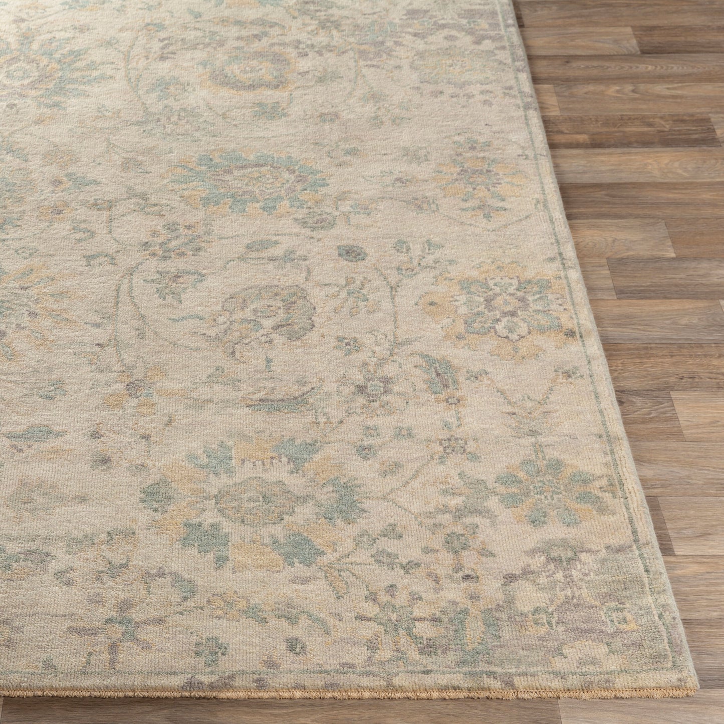 Normandy NOY-8006 2' x 3' Handmade Wool Accent Rug