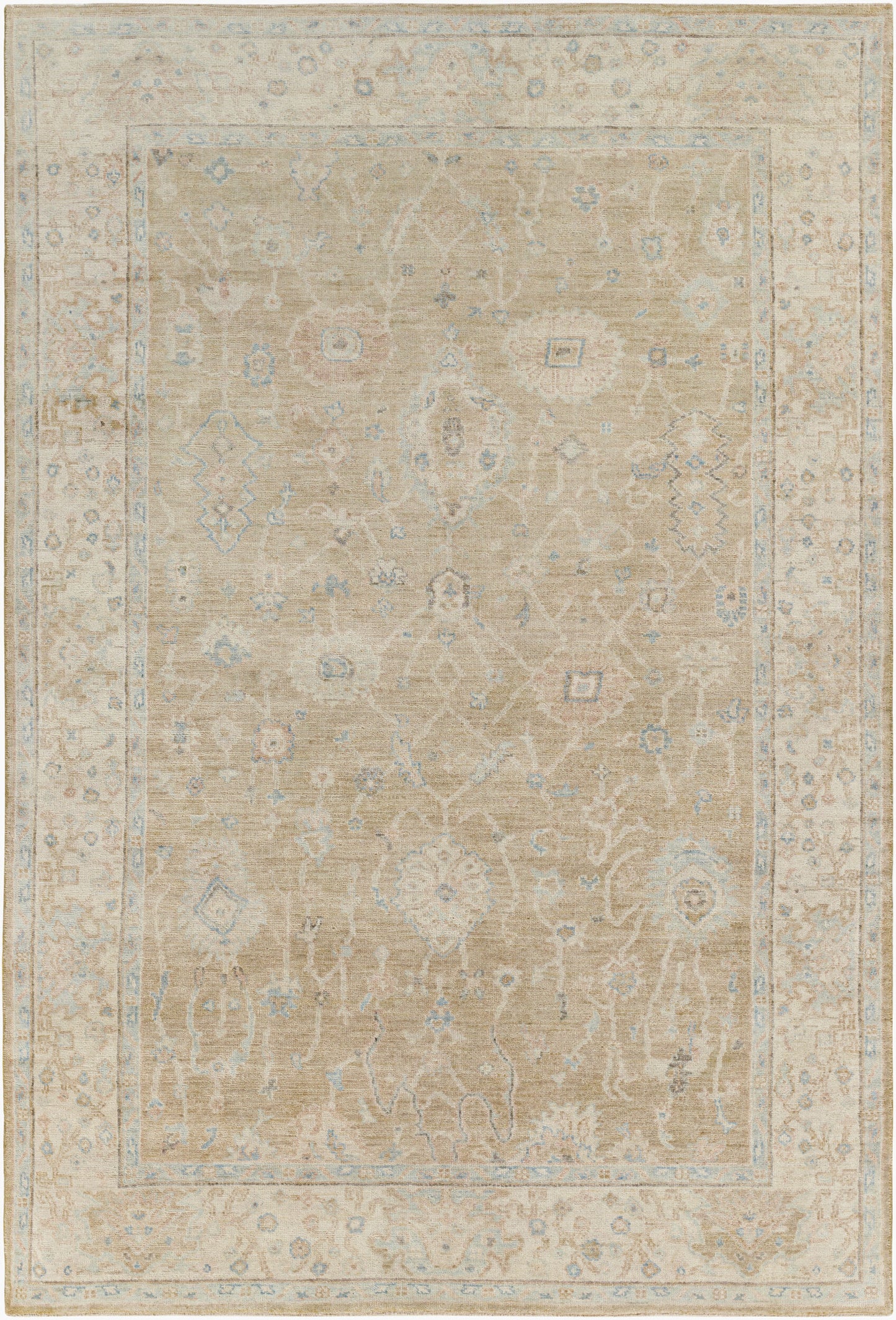 Normandy NOY-8008 2' x 3' Handmade Wool Accent Rug