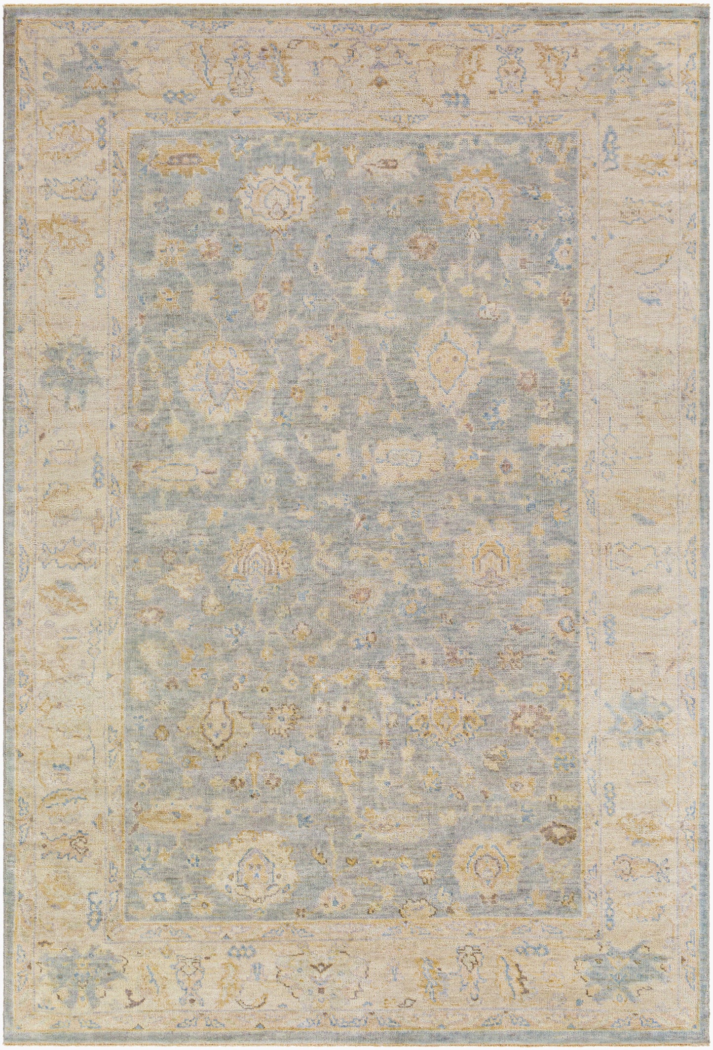 Normandy NOY-8011 2' x 3' Handmade Wool Accent Rug