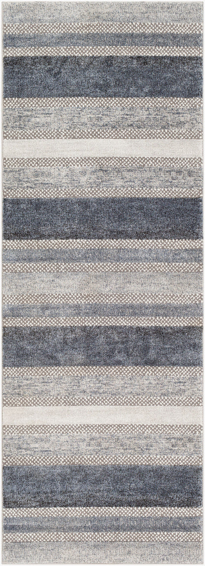 Nepali NPI-2306 7ft Runner Machine Woven Runner Rug