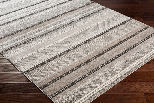 Alfombra decorativa tejida a máquina nepalí NPI-2311 de 2' x 3'