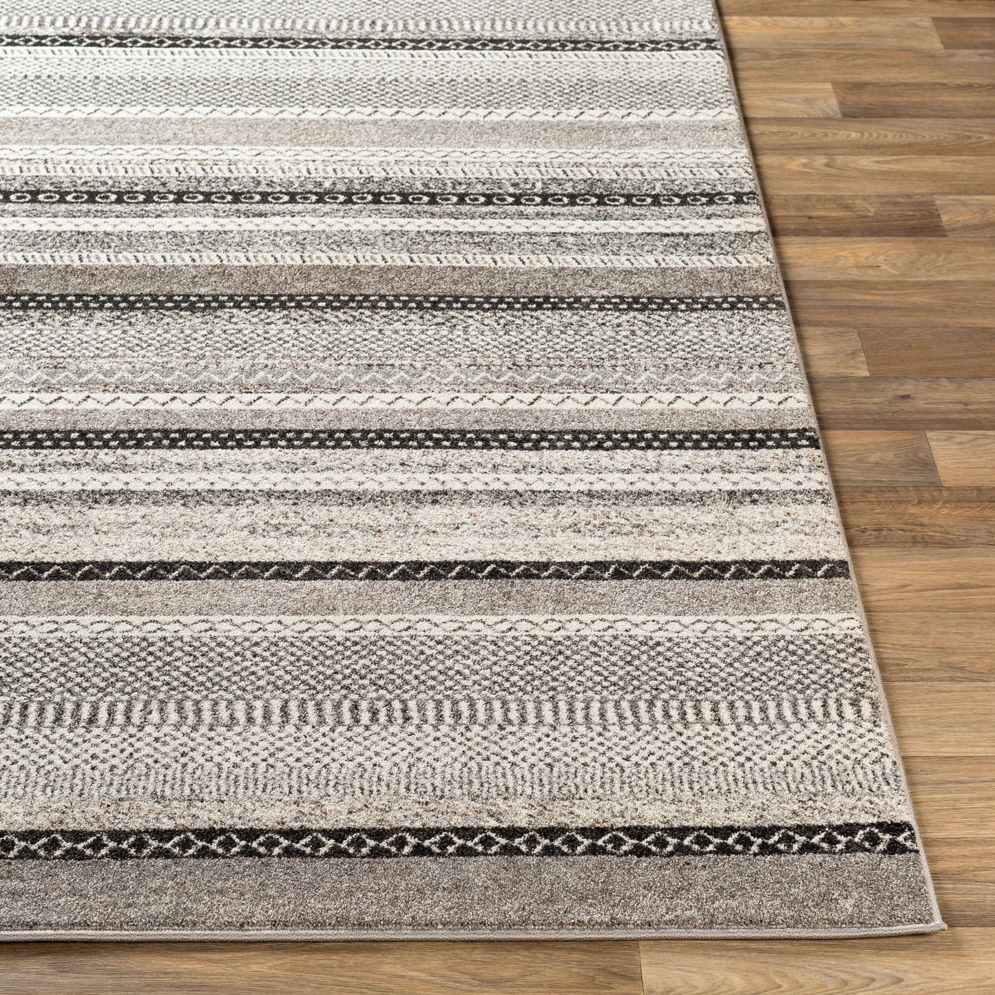 Alfombra decorativa tejida a máquina nepalí NPI-2311 de 2' x 3'