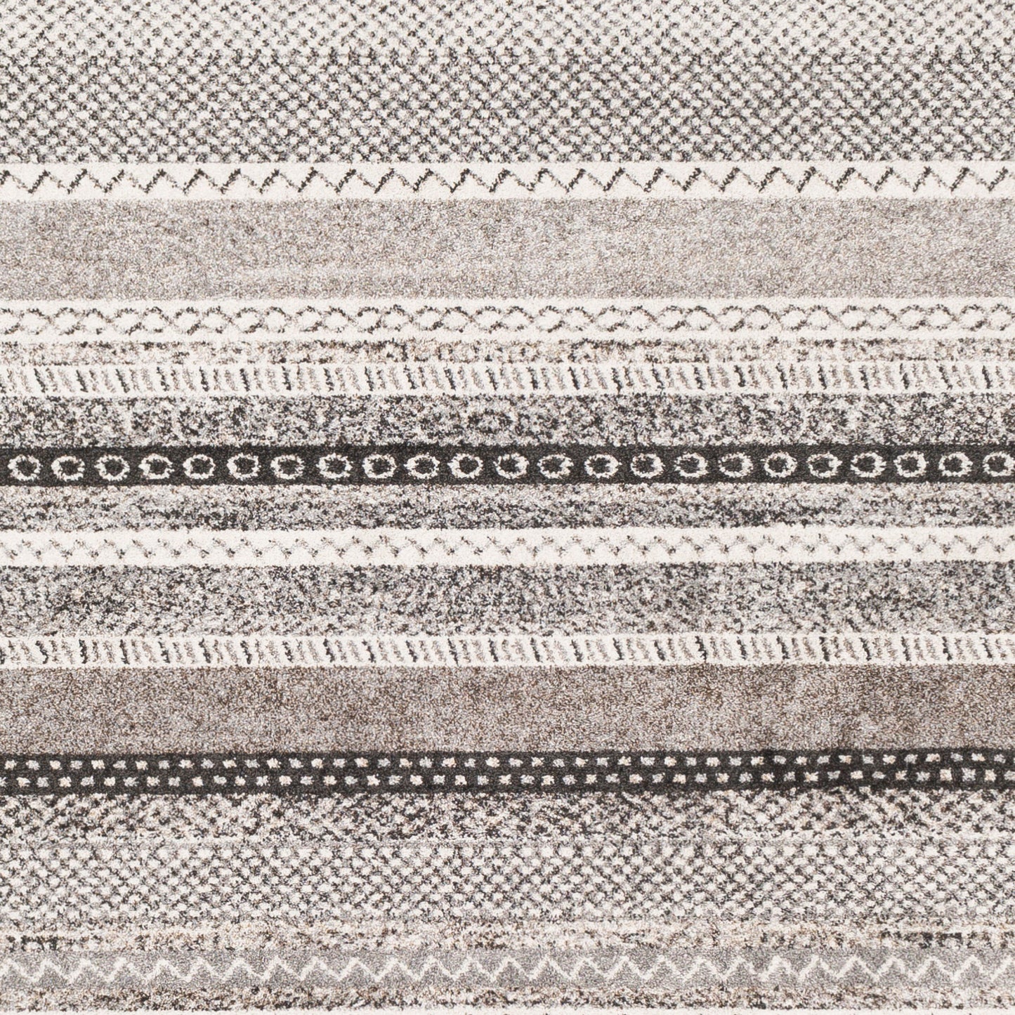 Alfombra decorativa tejida a máquina nepalí NPI-2311 de 2' x 3'