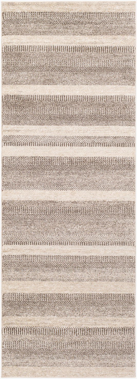 Nepali NPI-2314 7ft Runner Machine Woven Runner Rug