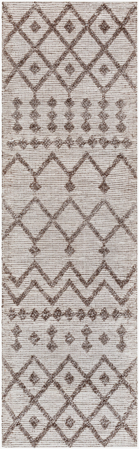 Napoli NPO-2300 8ft Runner Handmade Recyled Runner Rug
