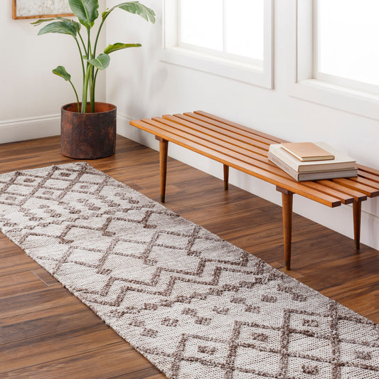Napoli NPO-2300 8ft Runner Handmade Recyled Runner Rug