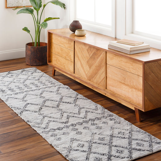 Napoli NPO-2301 8ft Runner Handmade Recyled Runner Rug