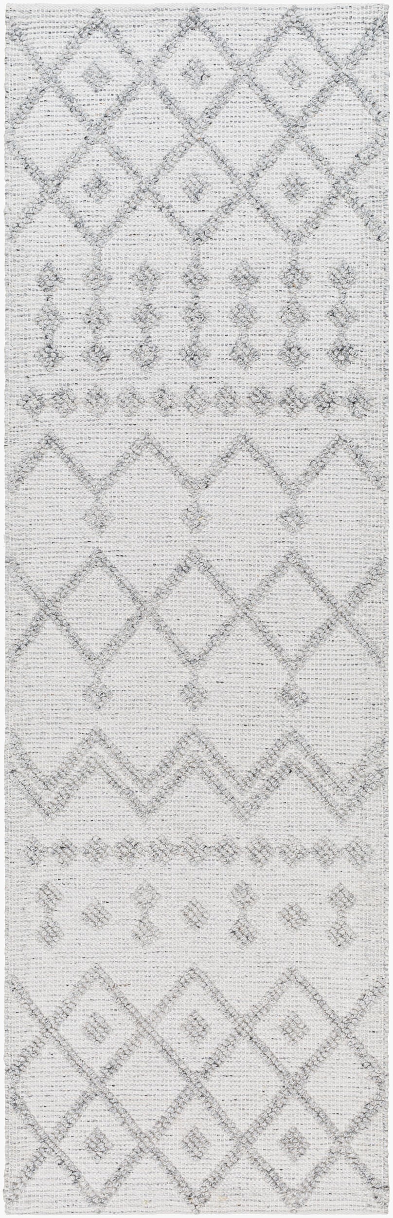 Napoli NPO-2302 8ft Runner Handmade Recyled Runner Rug