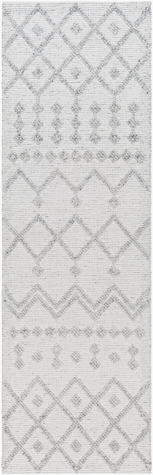 Napoli NPO-2302 8ft Runner Handmade Recyled Runner Rug