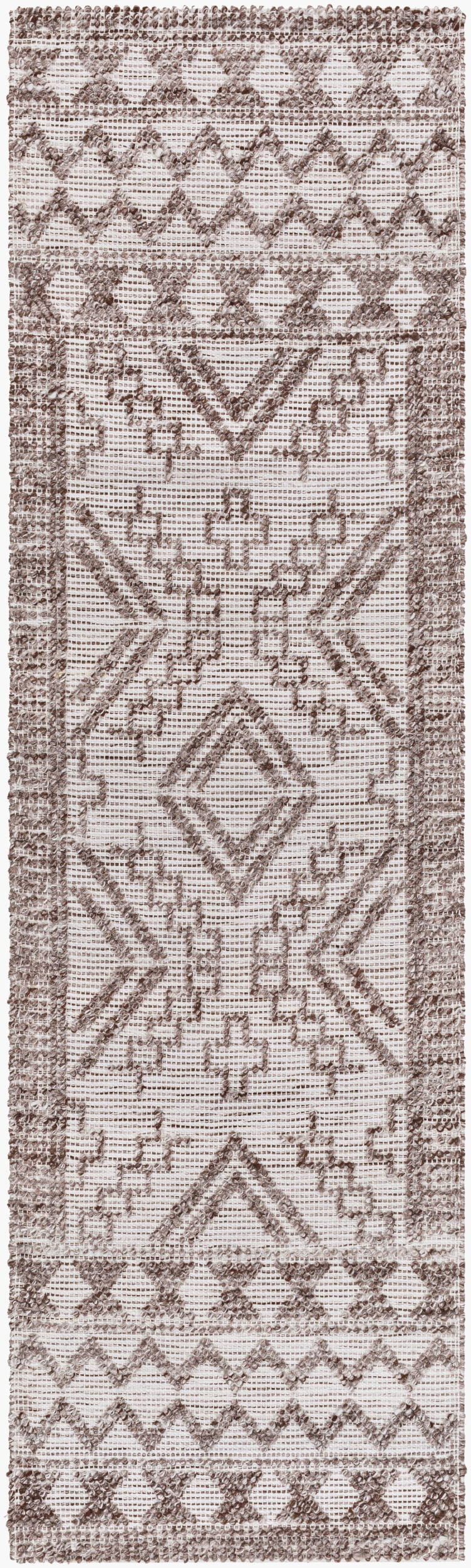 Napoli NPO-2303 8ft Runner Handmade Recyled Runner Rug