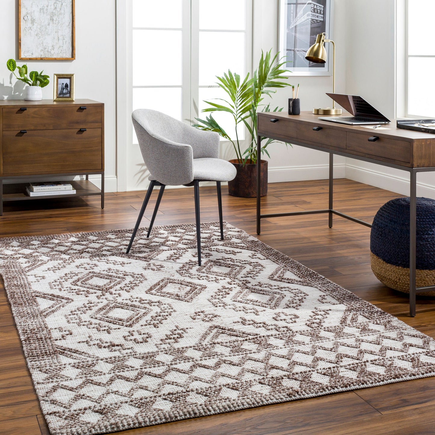 Napoli NPO-2303 8' x 10' Handmade Recyled Area Rug