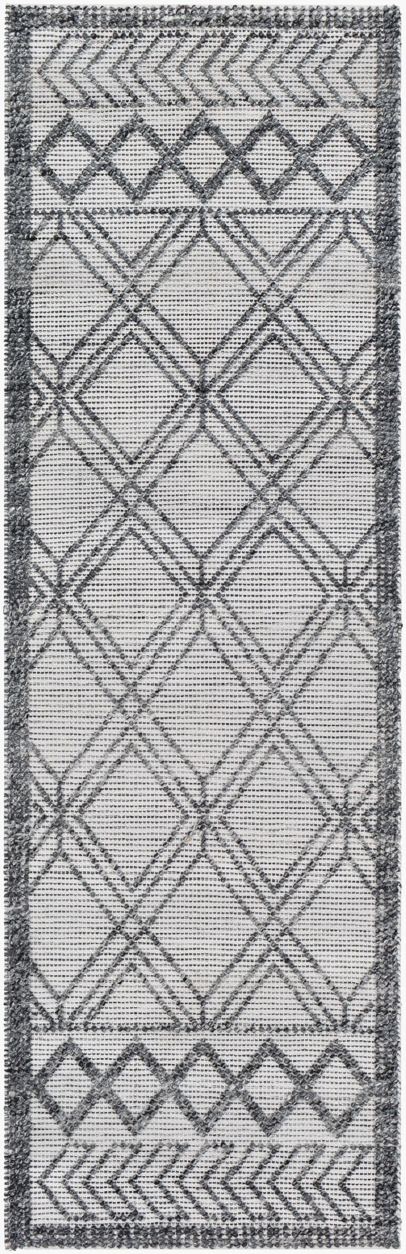 Napoli NPO-2309 8ft Runner Handmade Recyled Runner Rug