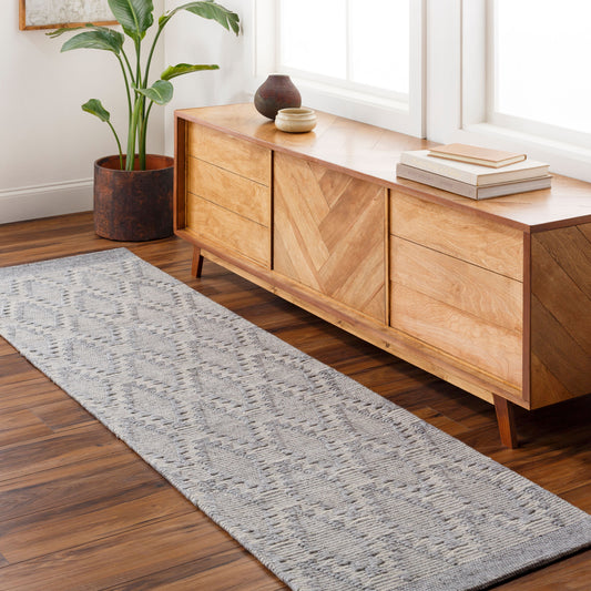Napoli NPO-2314 8ft Runner Handmade Recyled Runner Rug