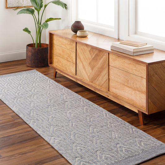 Napoli NPO-2315 8ft Runner Handmade Recyled Runner Rug