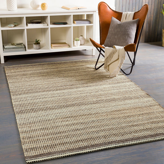 Alfombra decorativa hecha a mano Nottingham NTM-2300 de 2' x 3'