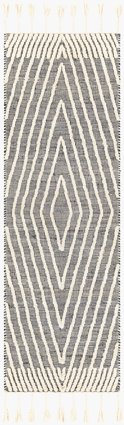 Alfombra de corredor hecha a mano Norwood NWD-2300 de 8 pies