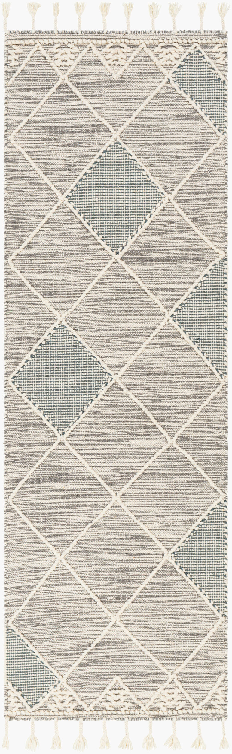 Norwood NWD-2307 8ft Runner Handmade Wool Runner Rug
