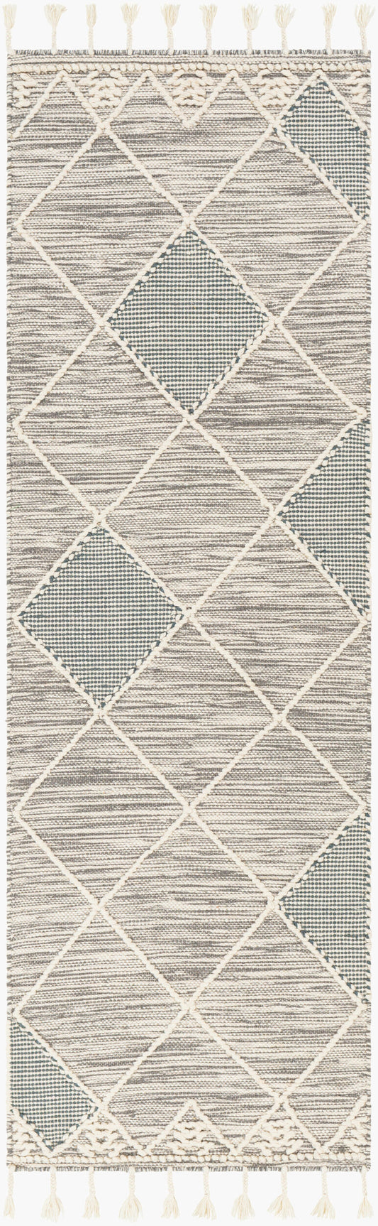 Norwood NWD-2307 8ft Runner Handmade Wool Runner Rug
