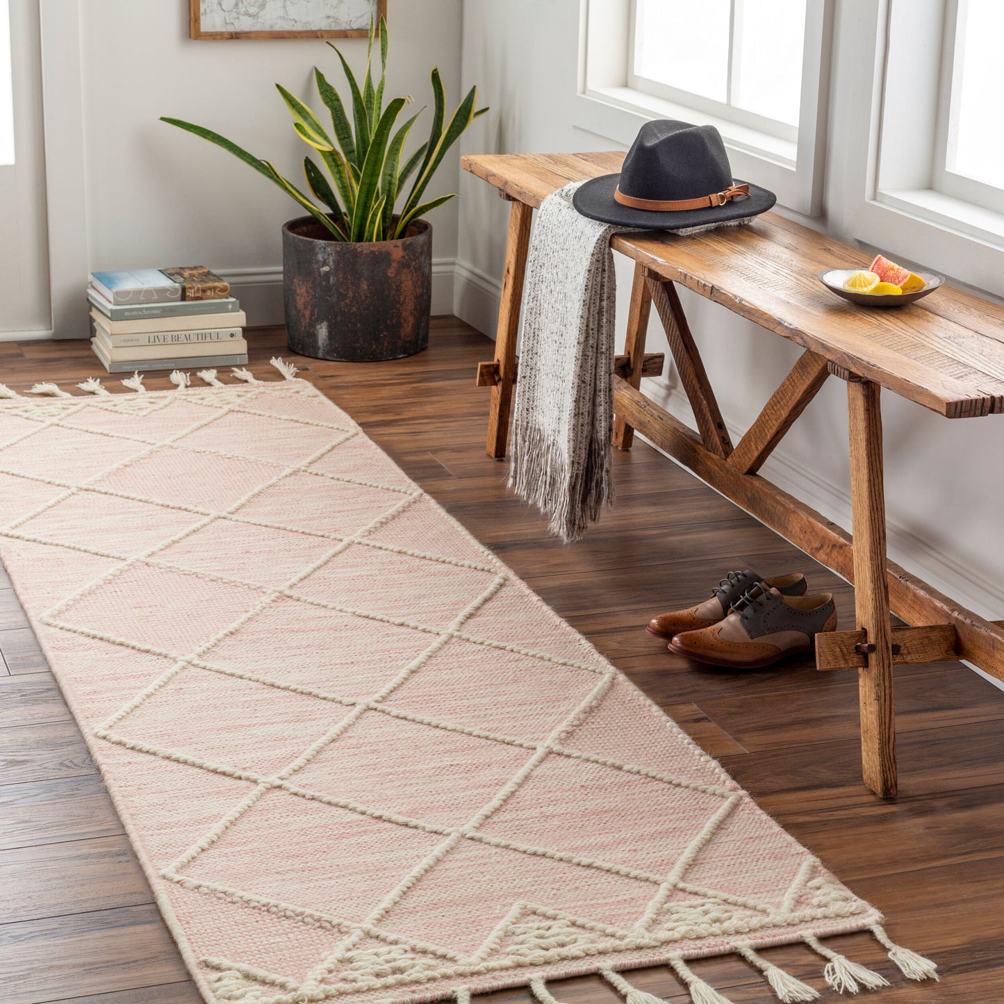 Norwood NWD-2309 8ft Runner Handmade Wool Runner Rug