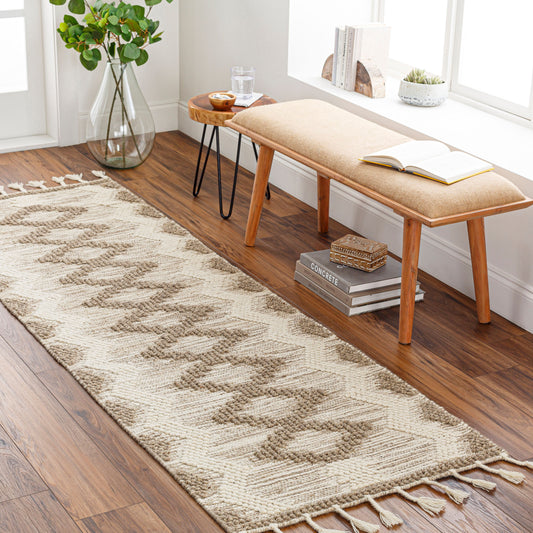 Norwood NWD-2310 8ft Runner Handmade Wool Runner Rug